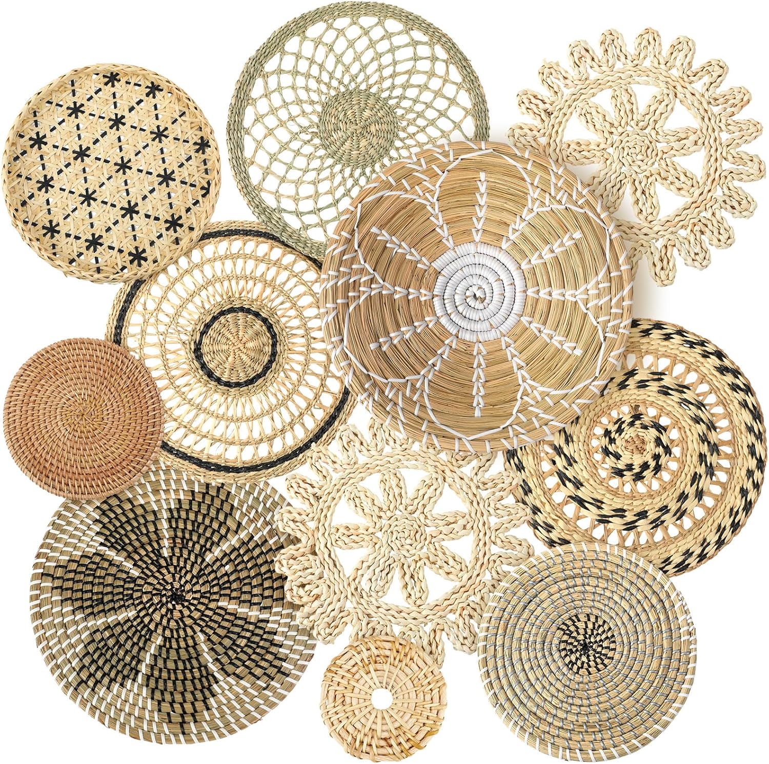 Boho Wall Basket Decor